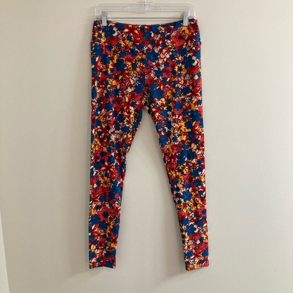 LuLaRoe TC Tall & Curvy Leggings Set of 5 Buttery Soft Velour Like - Picture 3 of 8